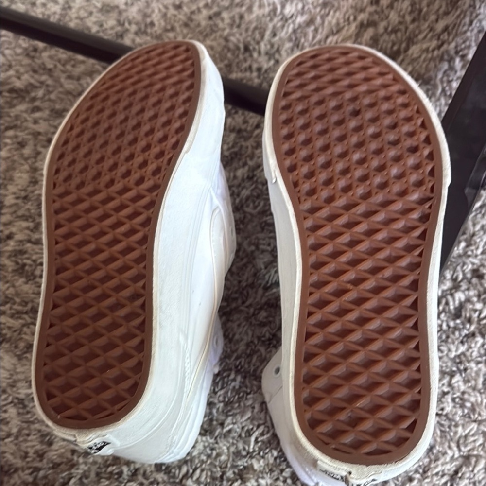 VANS White High-Top Sneakers - Picture 4 of 6